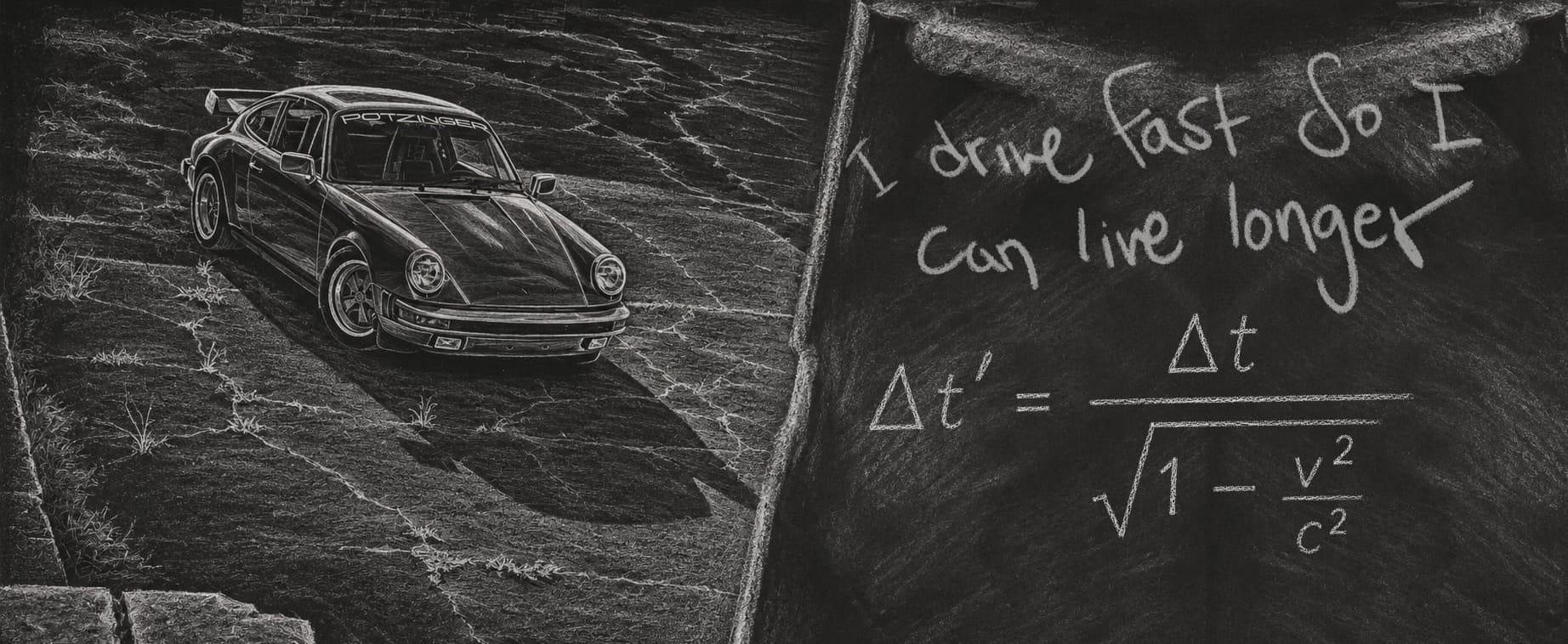 I Drive Fast So I can Live Longer...