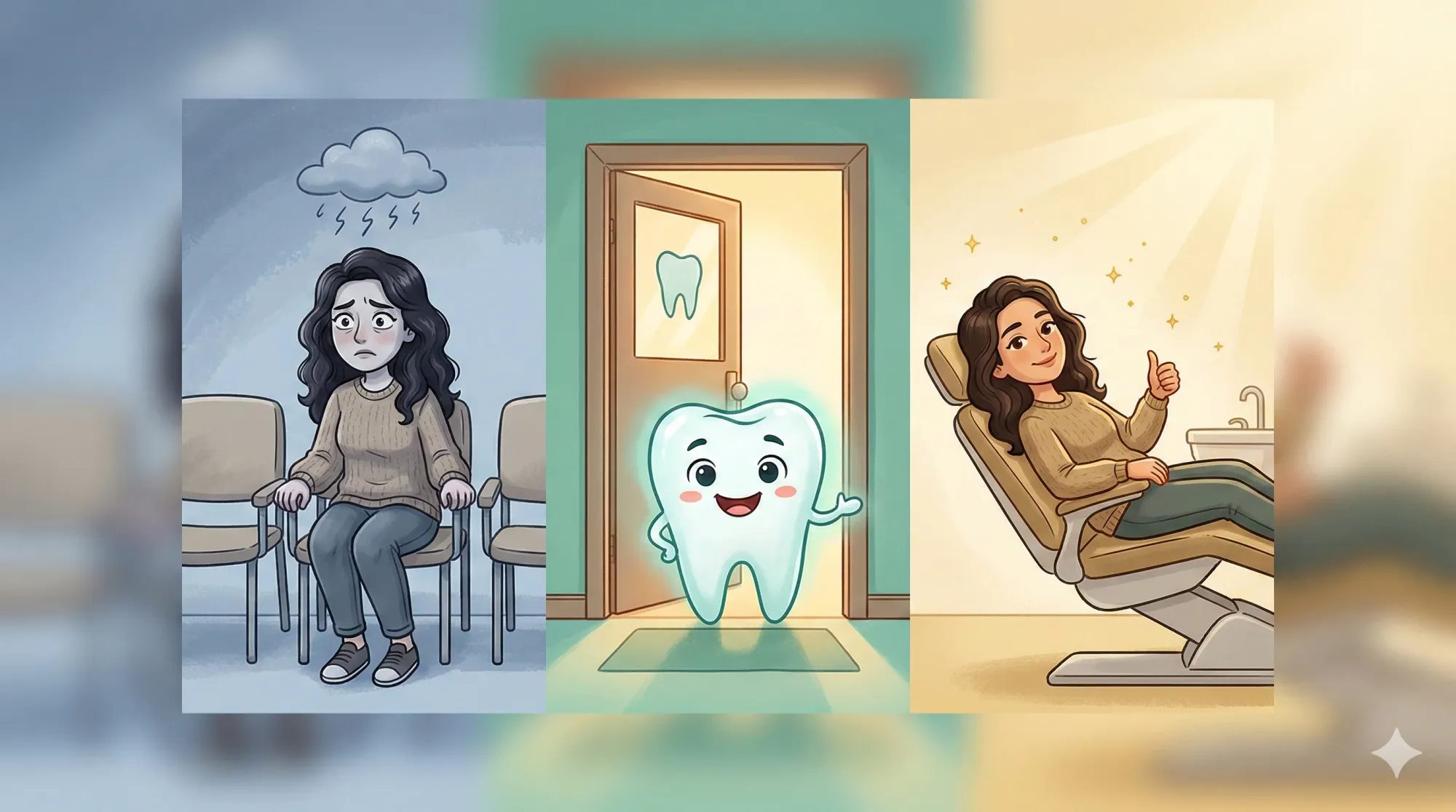 Diş hekimi korkusu ve dental anksiyete — yenme yolları | MyDentor