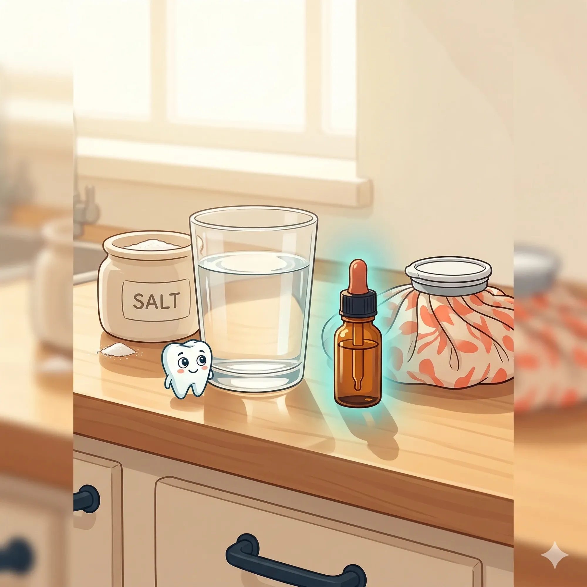 Bayramda diş ağrısı için ev çözümleri: tuz, su, karanfil yağı, soğuk kompres