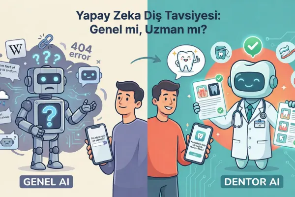 ChatGPT'ye diş sorusu sormak güvenli mi? | MyDentor