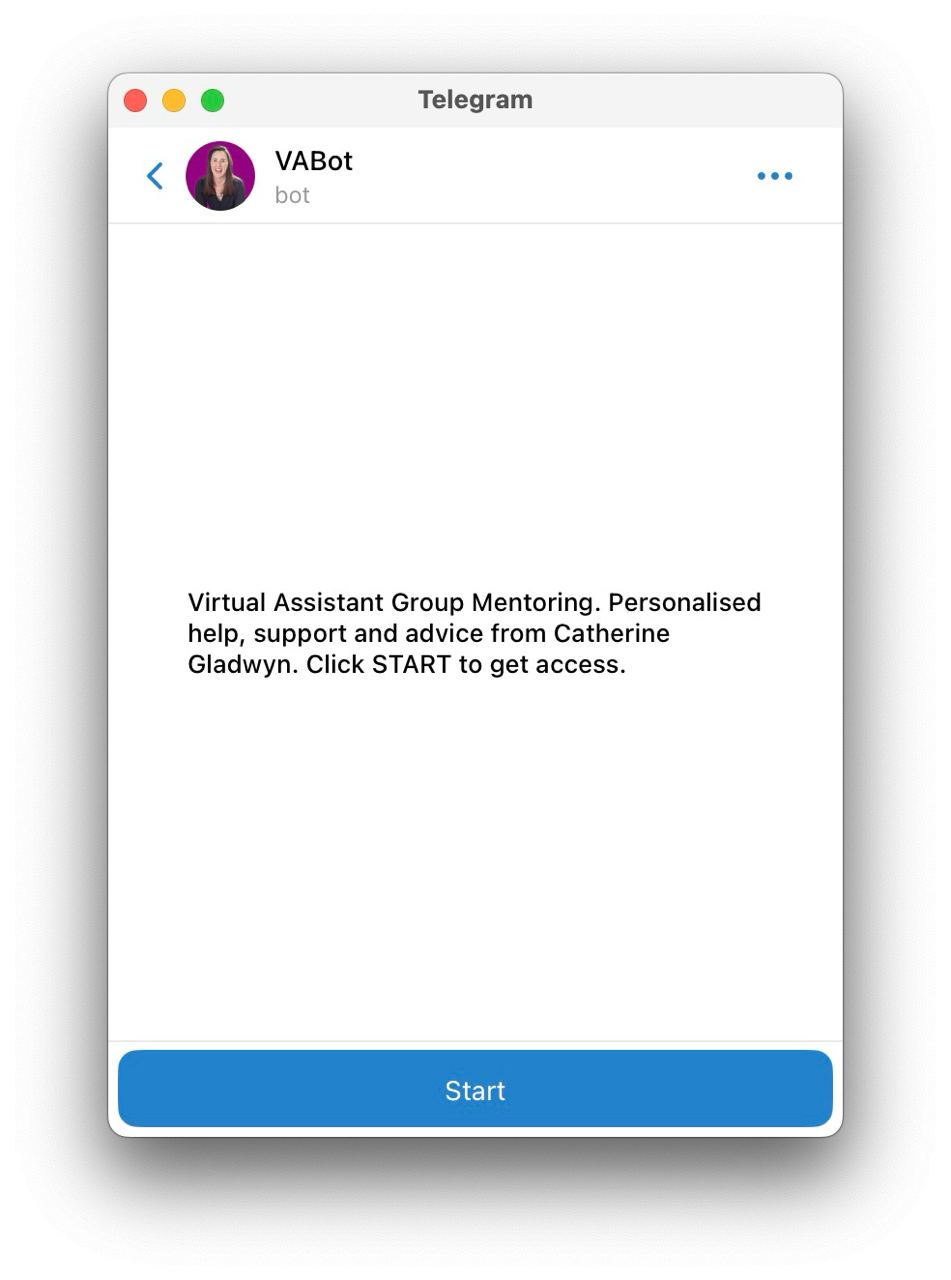 Catherine’s Telegram Subscription Bot