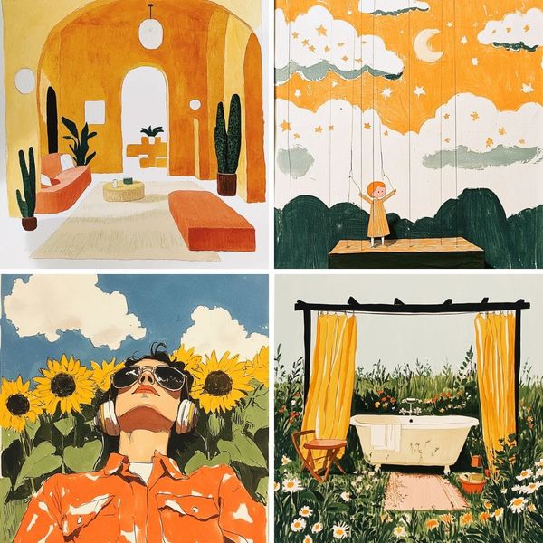 暖旧画境（Warm Retro Reverie）