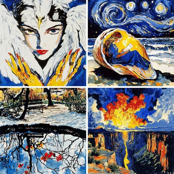 棱彩痕迹（Prismark）