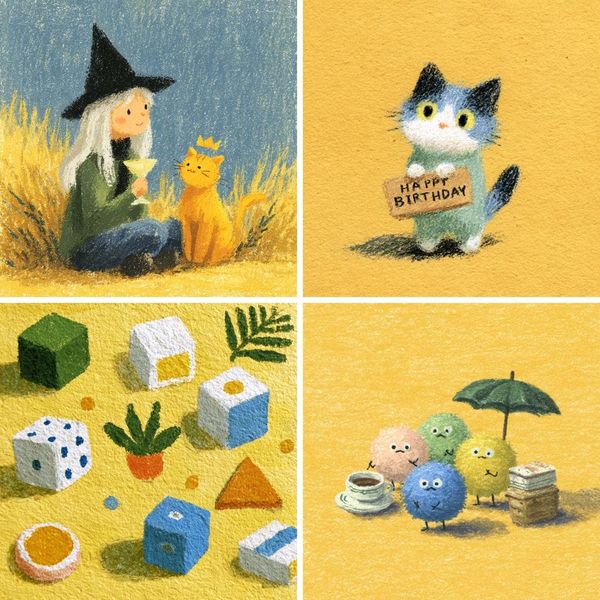 颗粒童绘（Grainy Childscape）