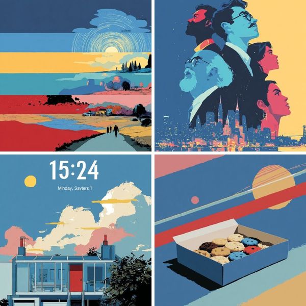 装饰粒绘 （Flatgrain Deco）