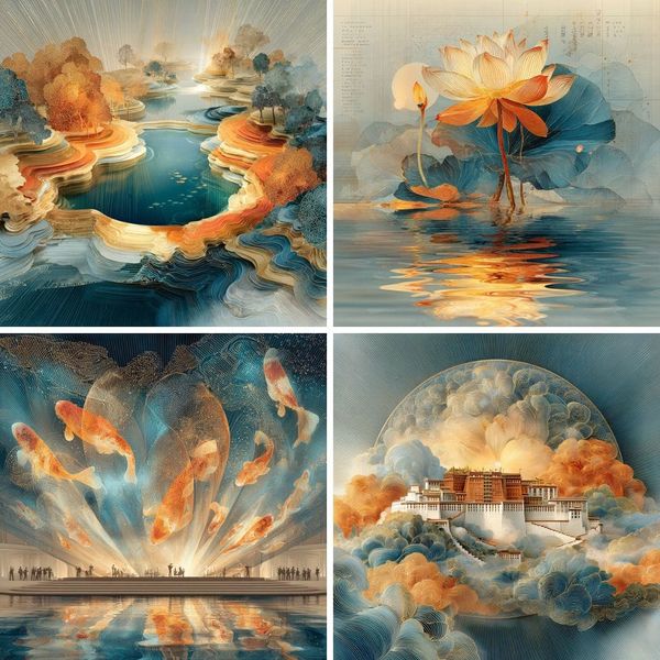 缦构之境（Slow-Woven Imaginal World）