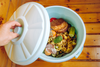 City provides free kitchen compost pail to help with food waste recycling