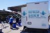 Volunteers celebrate 10,000 mobile showers provided for homeless in Redlands
