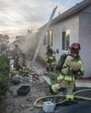 Fire displaces resident in Redlands home blaze