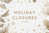 City Hall, administrative offices to close for holiday season