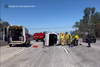 3 injured in rollover crash on I-10 in Redlands