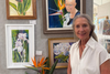 Debbie Mount, art teacher at Redlands gallery, is featured artist