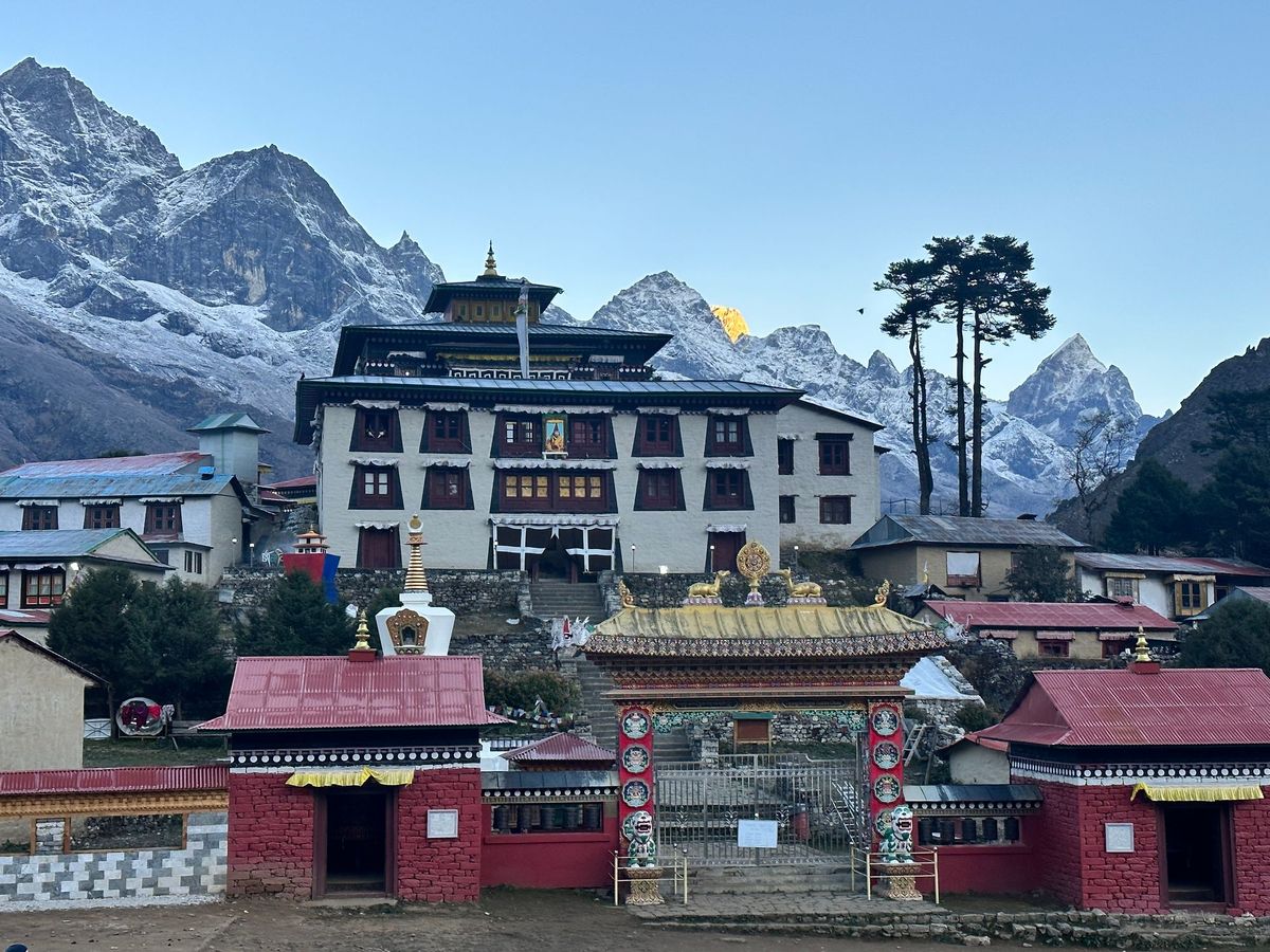 Kicking into a high gear: the path to Tyangboche