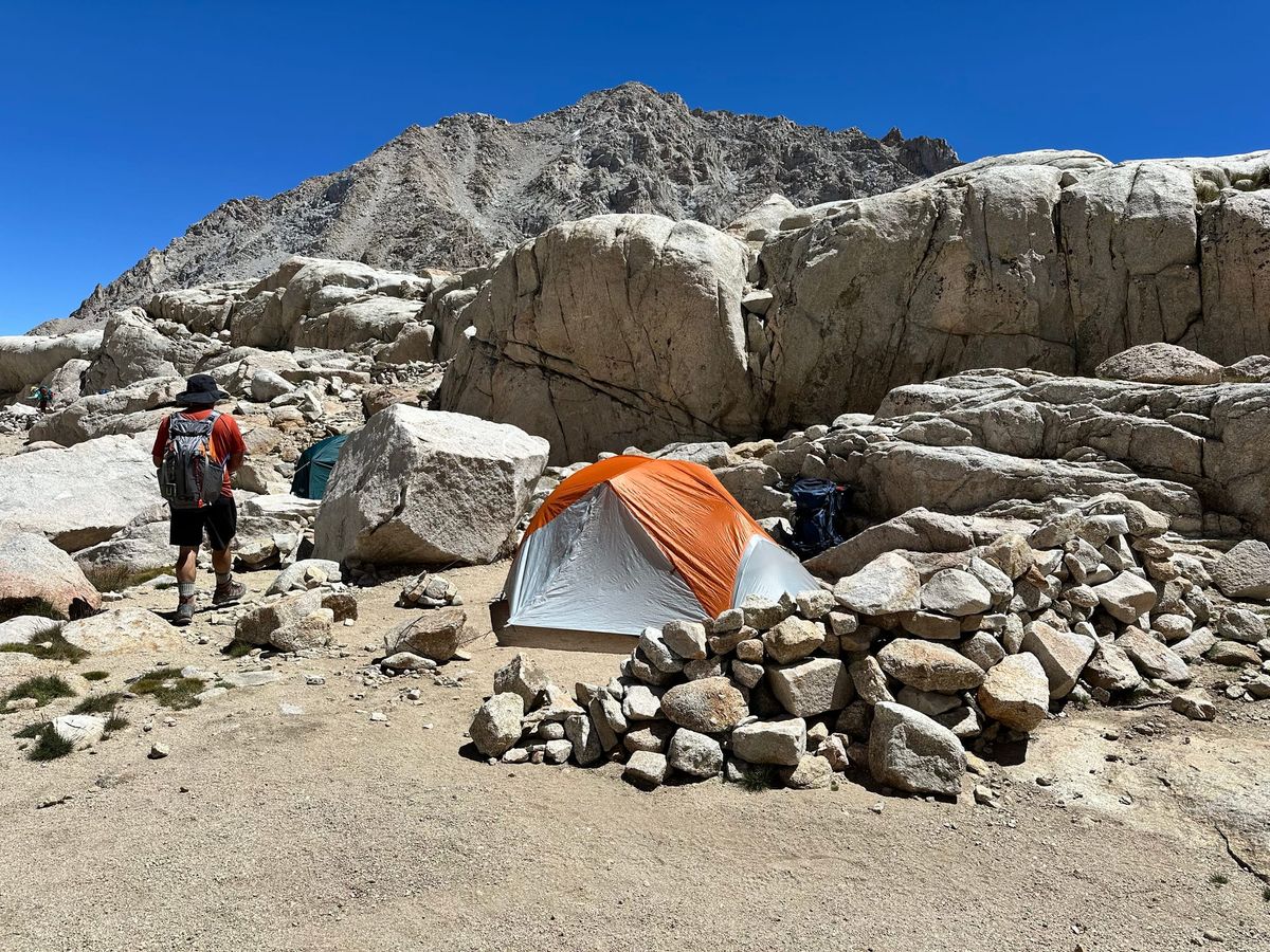 Aug 18, 2024: Day 1, Destination Trail Camp (12,000 ft)