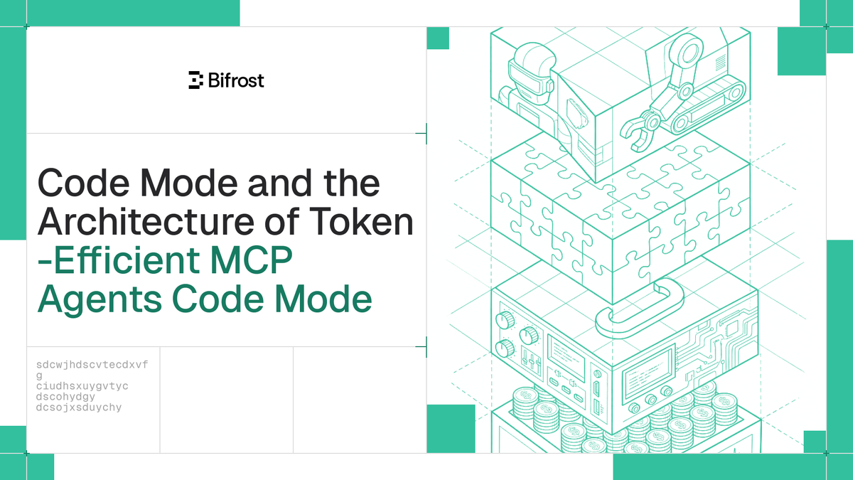 Code Mode and the Architecture of Token-Efficient MCP Agents