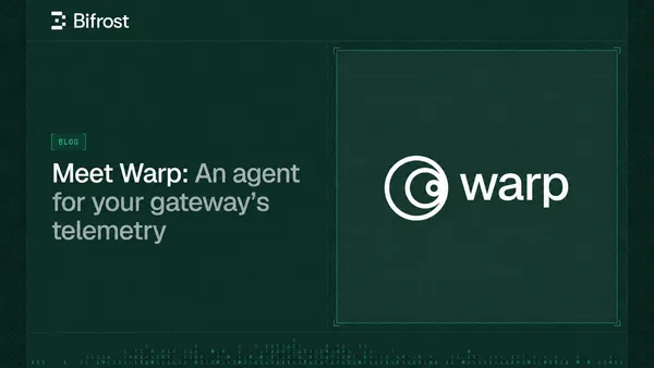 Meet Warp: An agent for your gateway's telemetry