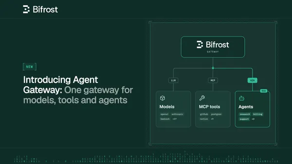Introducing Agent Gateway in Bifrost: One gateway for models, tools and agents