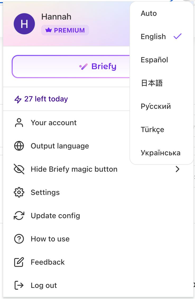 📣 Briefy’s Release Note 1.5.0