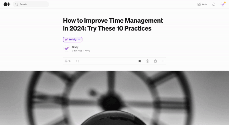 📣 Briefy Release Note 1.6.0