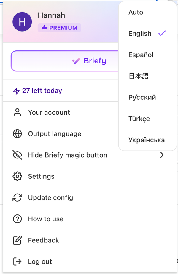 📣 Briefy’s Release Note 1.5.0