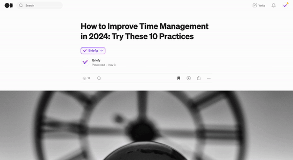 📣 Briefy Release Note 1.6.0