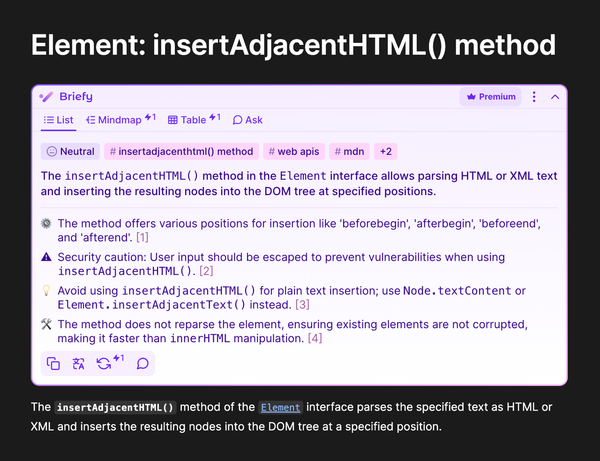📣 Briefy Release Note 1.9.0