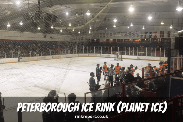Peterborough Ice Rink Planet Ice England UK Hockey Game Bison Vs Phantoms