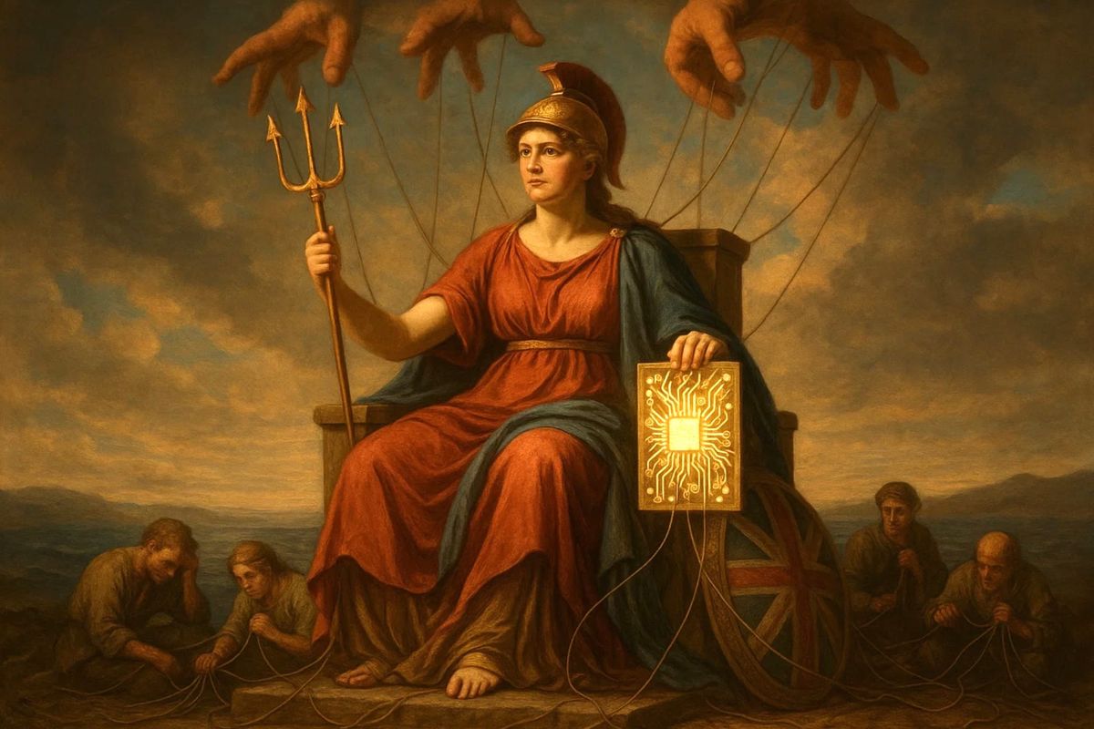 Sovereignty Hollowed: Britain’s AI Capture