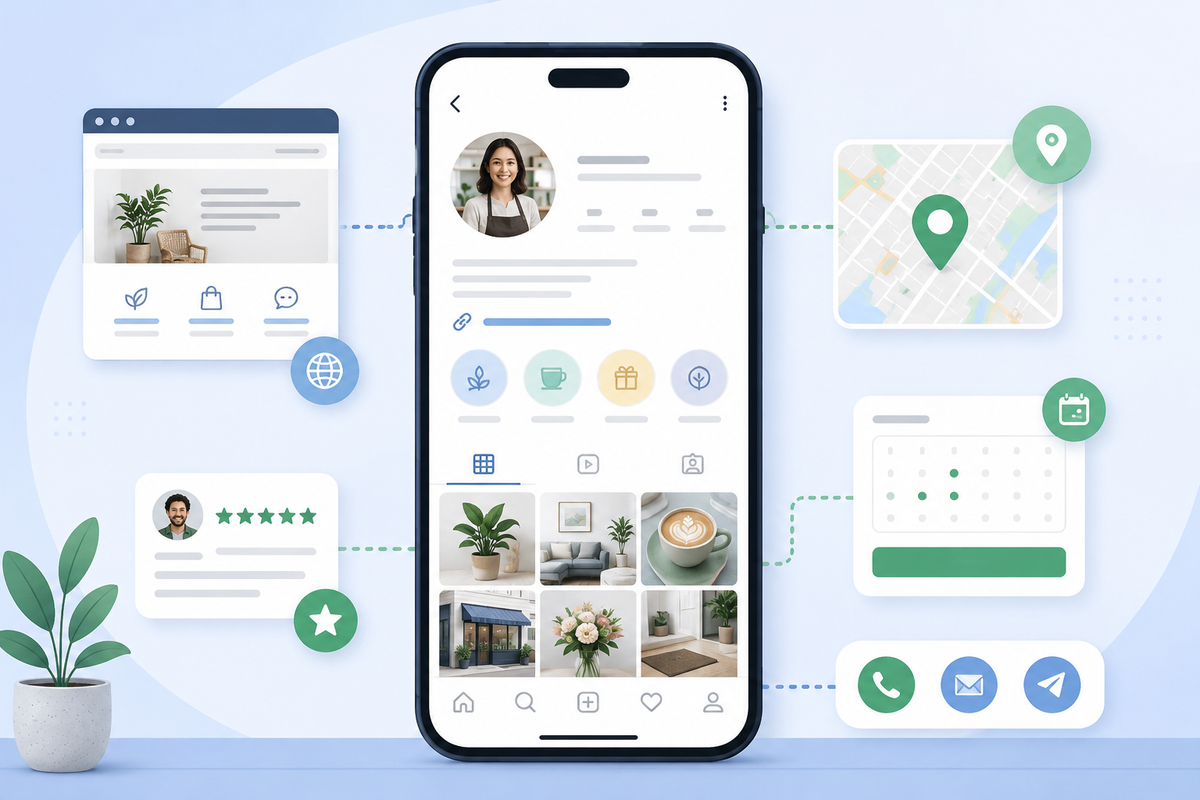 Instagram Profile SEO: Your Bio Is a Mini Landing Page