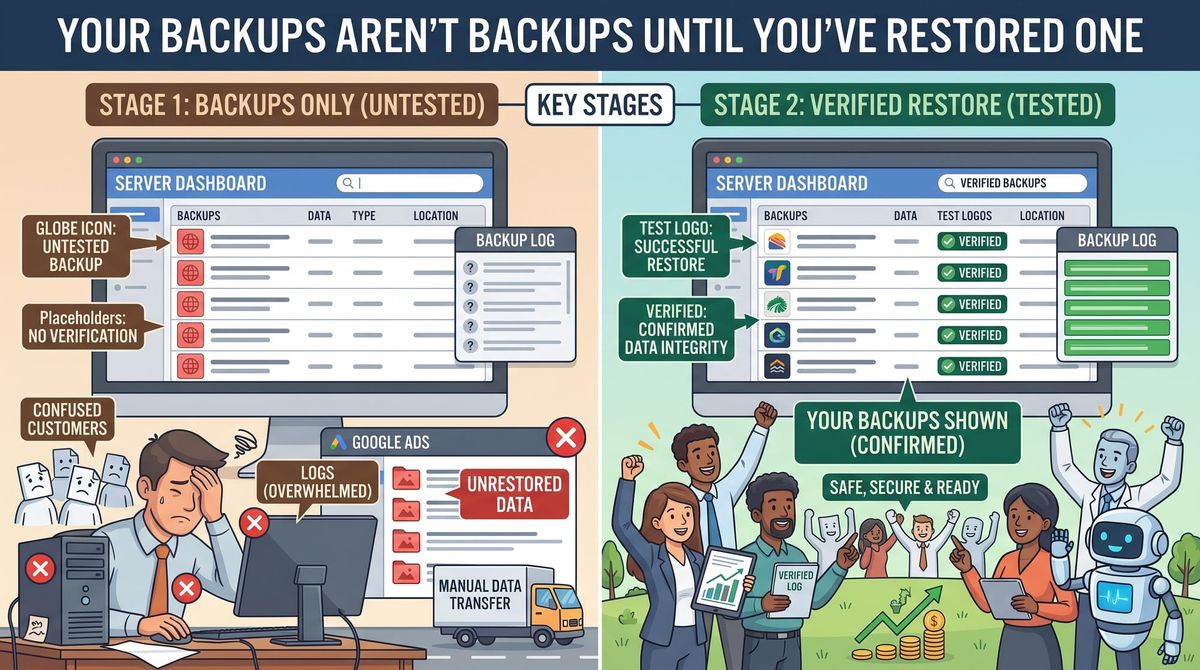 Your Backups Aren't Backups Until You've Restored One