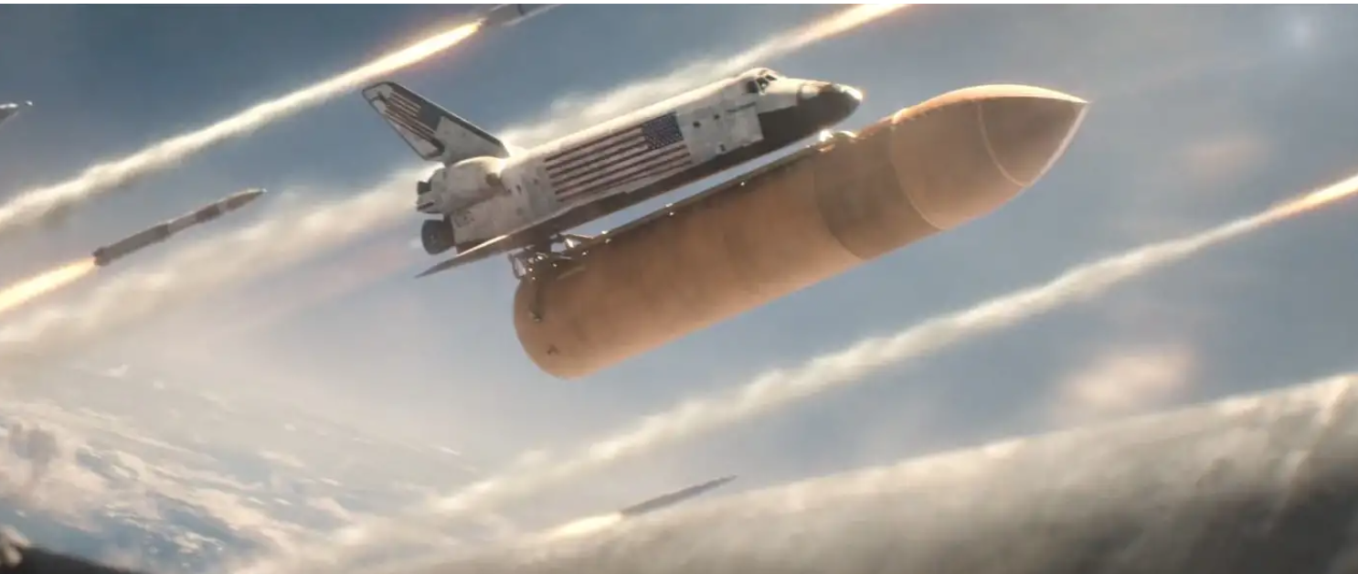  And the rockets red glare. 