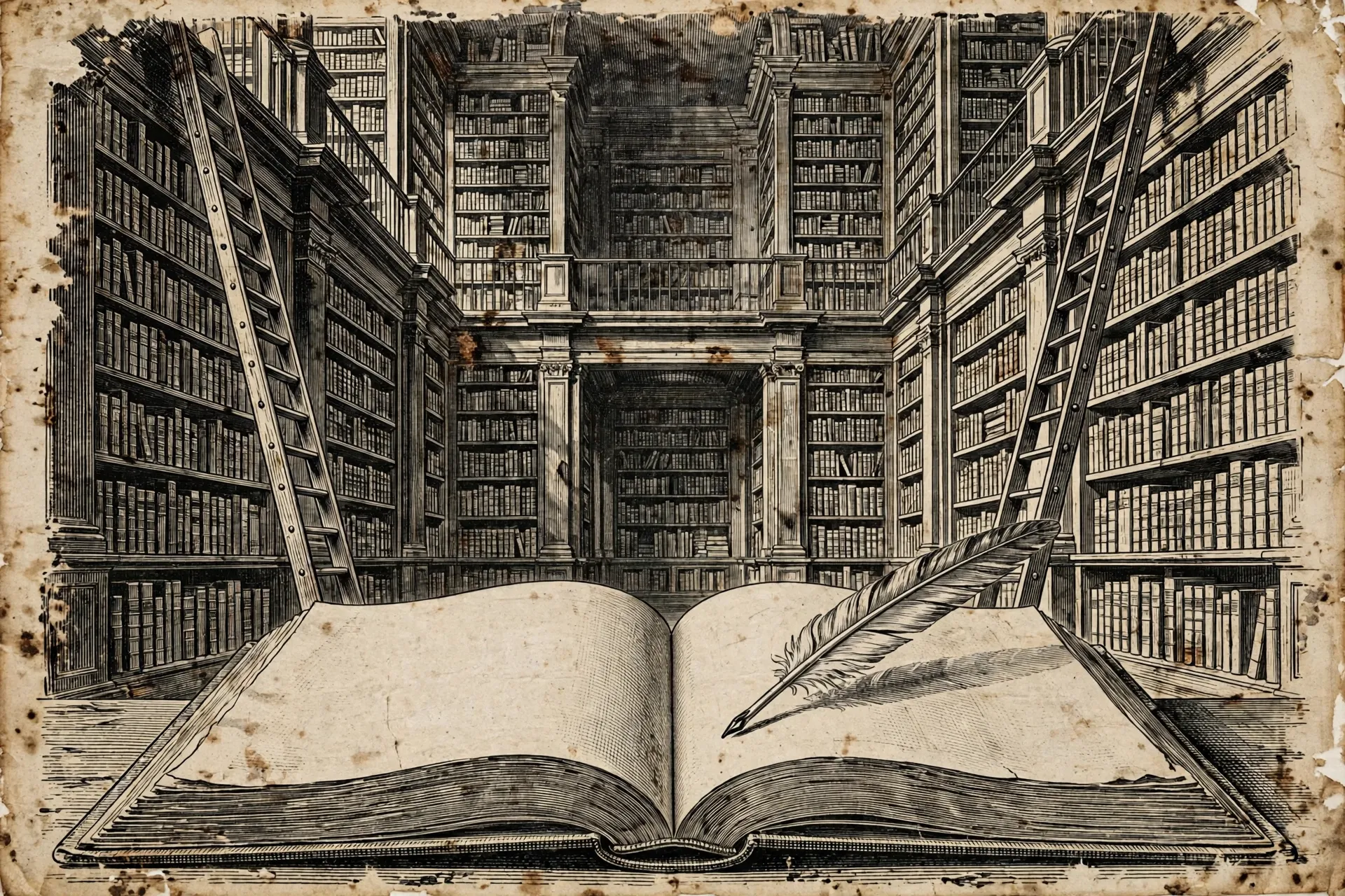 Engraving-style cover art for 39 Book Reviews
