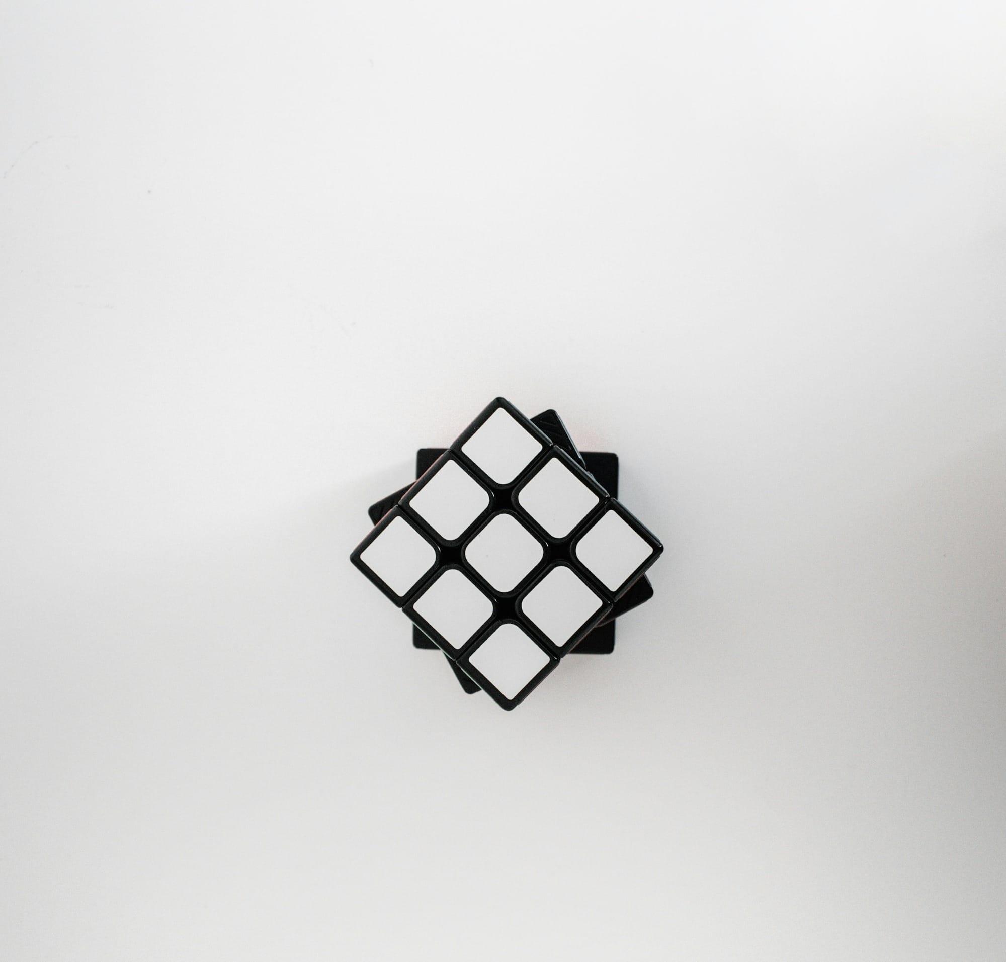 white and black checkered square