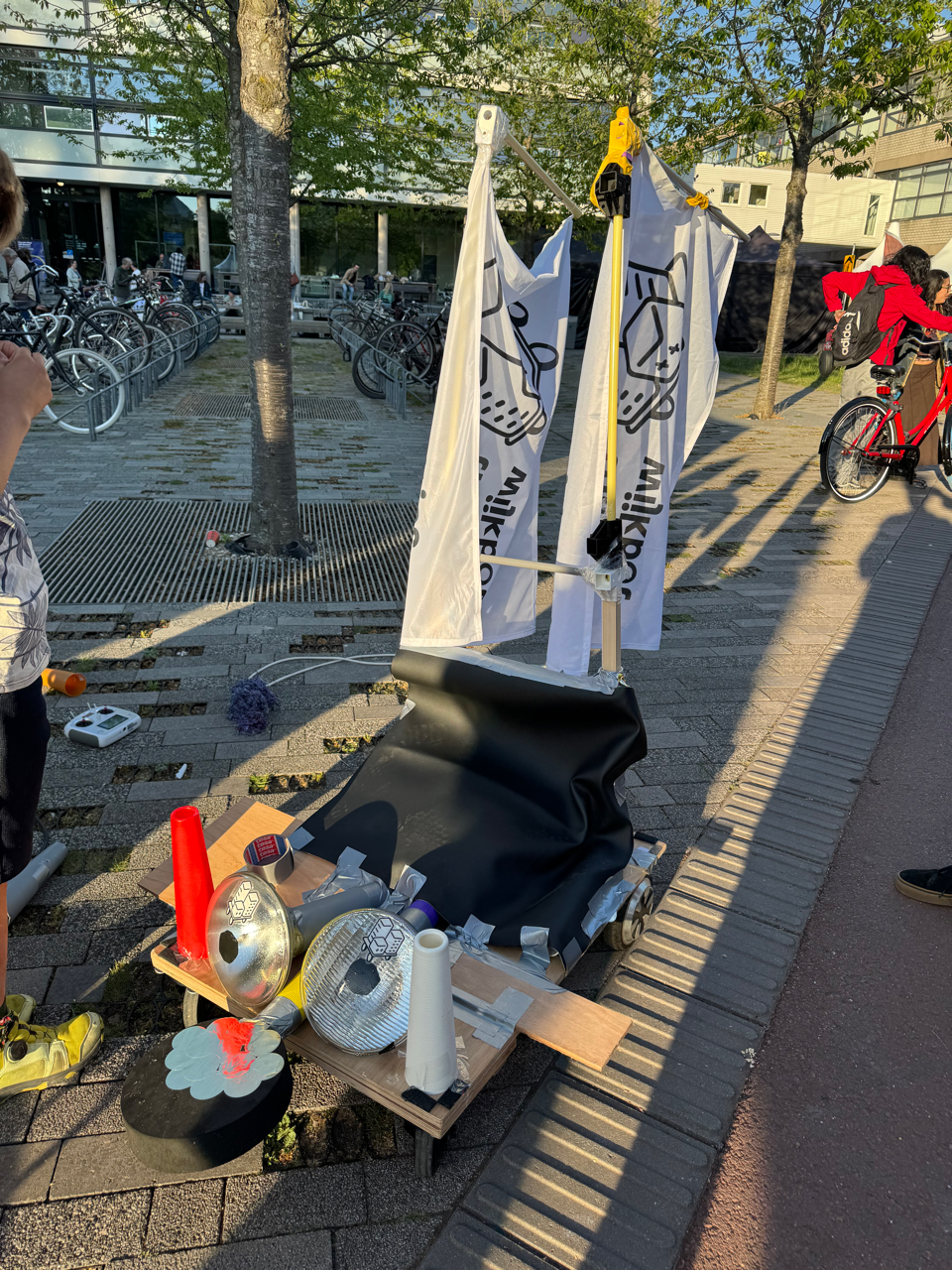 Wijkbot bij Maker Faire Delft