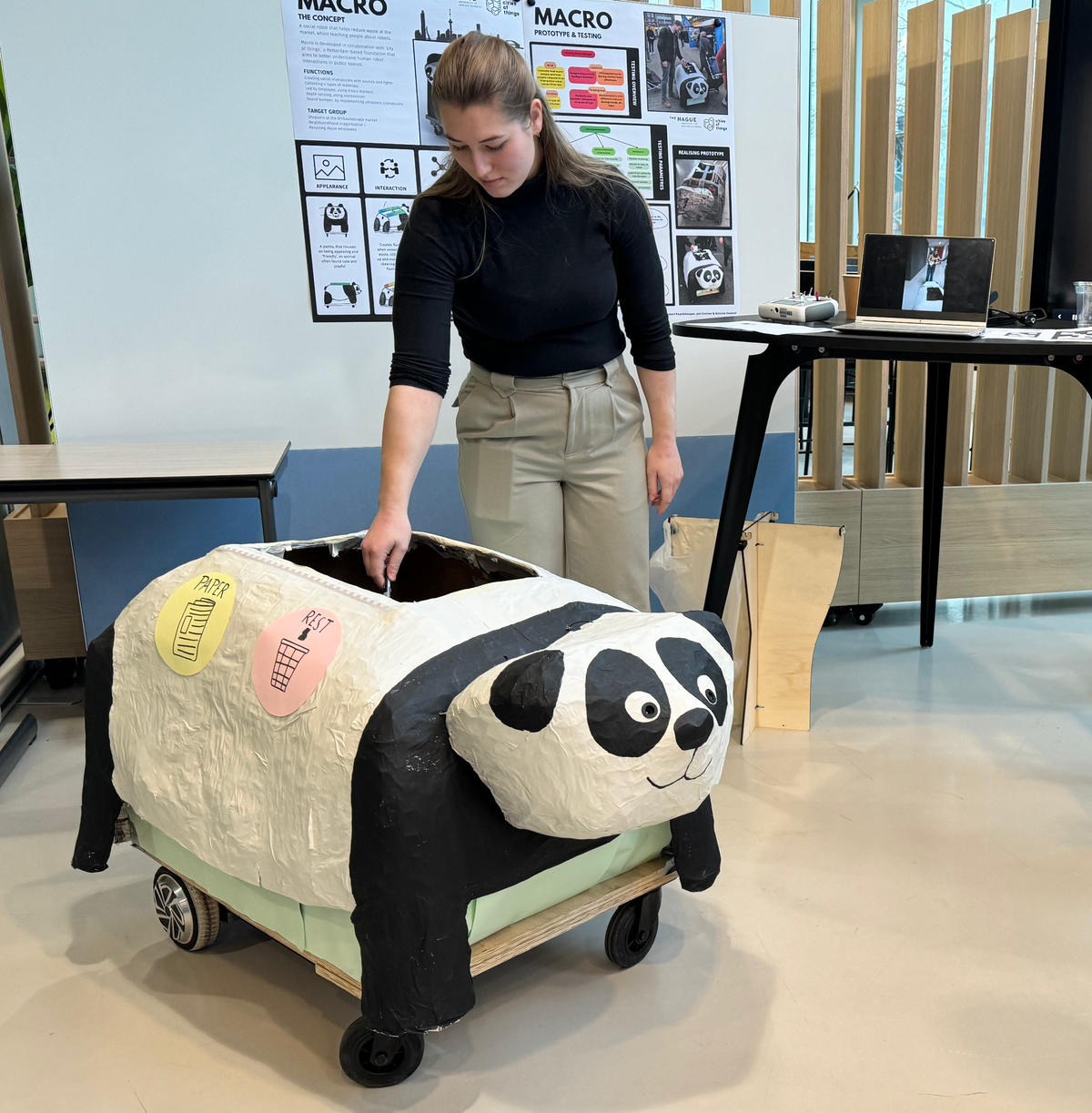 Shopperbot & Macro - studentenproject