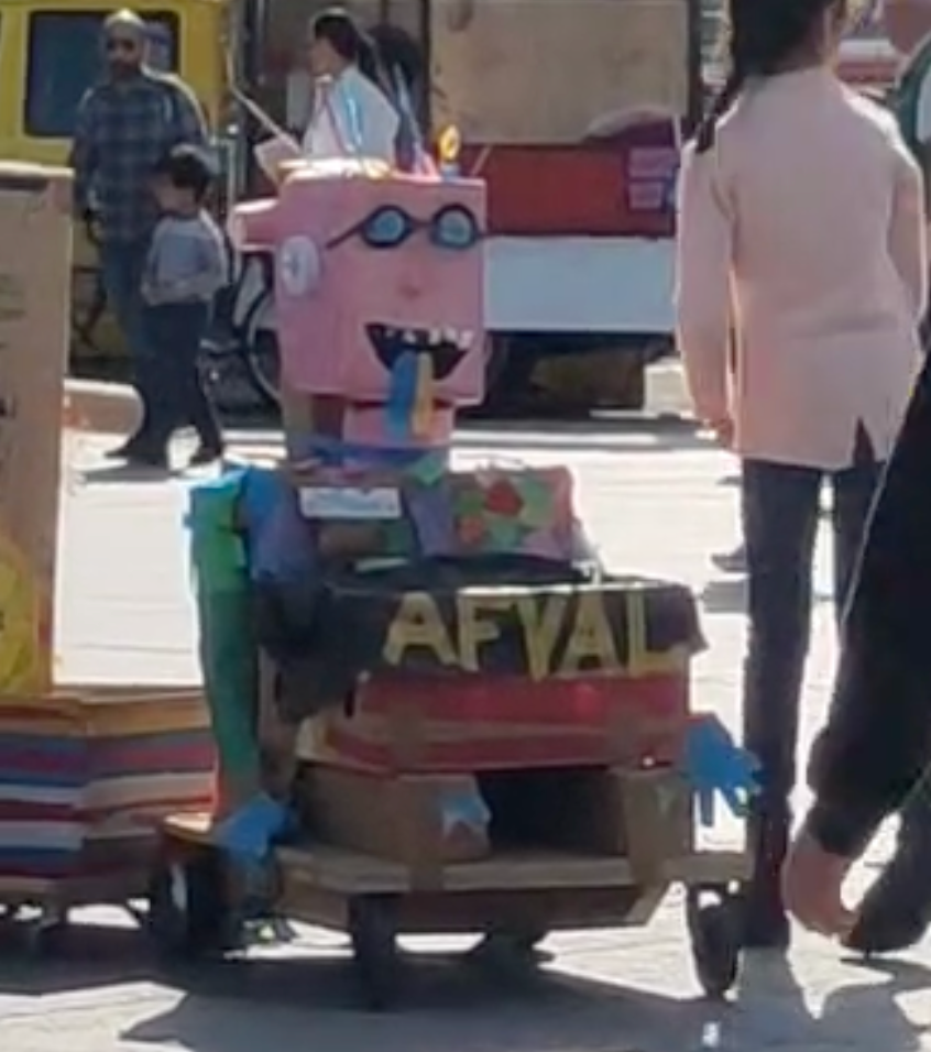 Wijkbot op Makerfaire Eindhoven