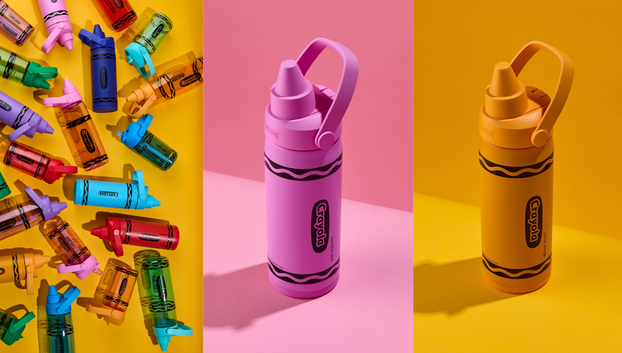 CamelBak and Crayola Turn Hydration Into a Colouring Book Classic