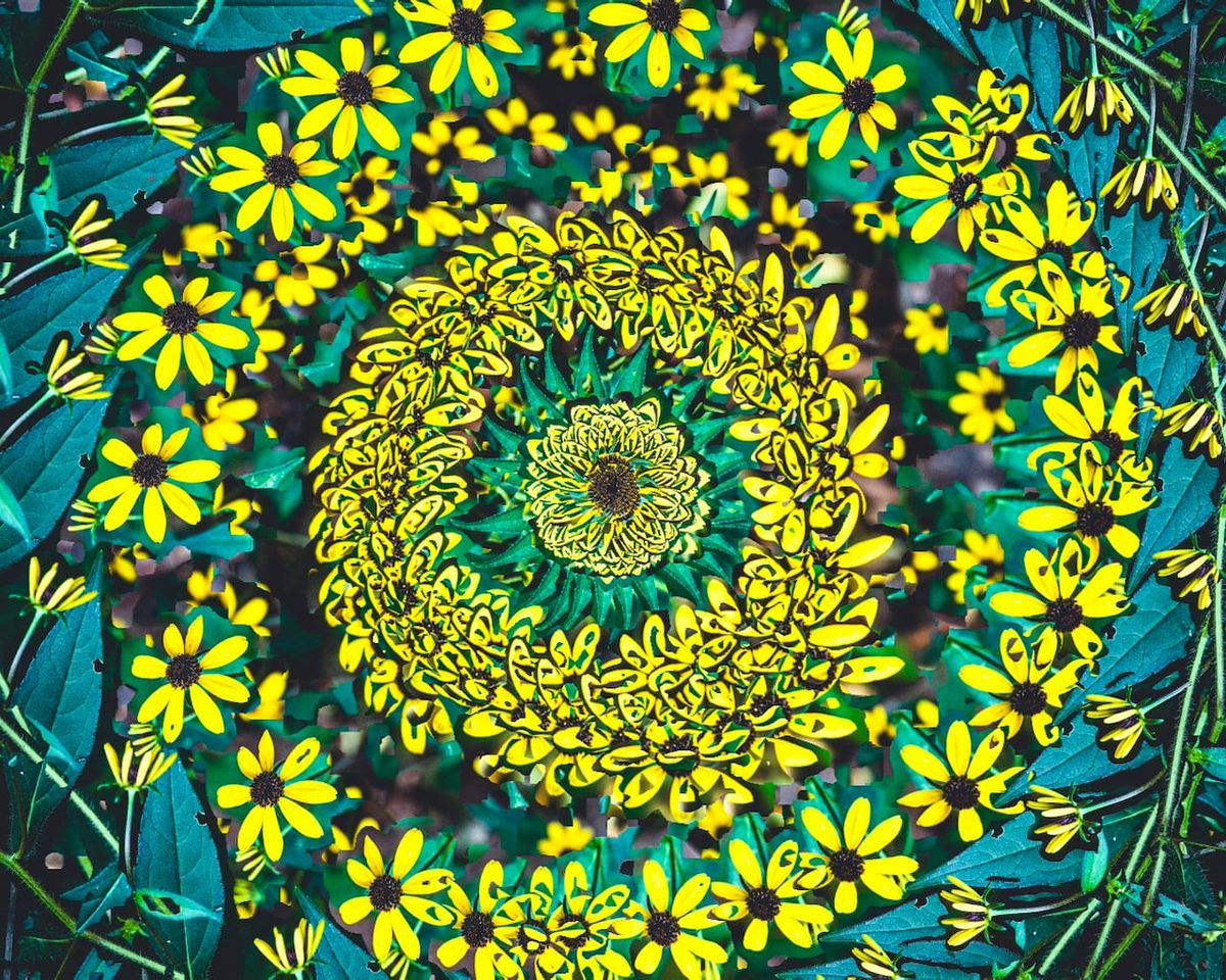 Rotation - this one is intentional rotation. Camera rotated around a central point and then stack the images in Photoshop