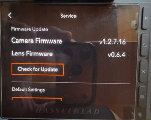 Hasselblad X2D II Firmware 1.2.7.16 is Available