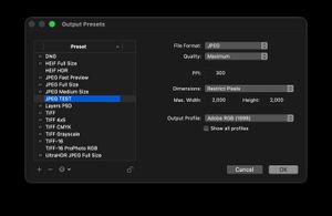 Phocus 4.1.2 Exports Every JPEG at the Wrong Size