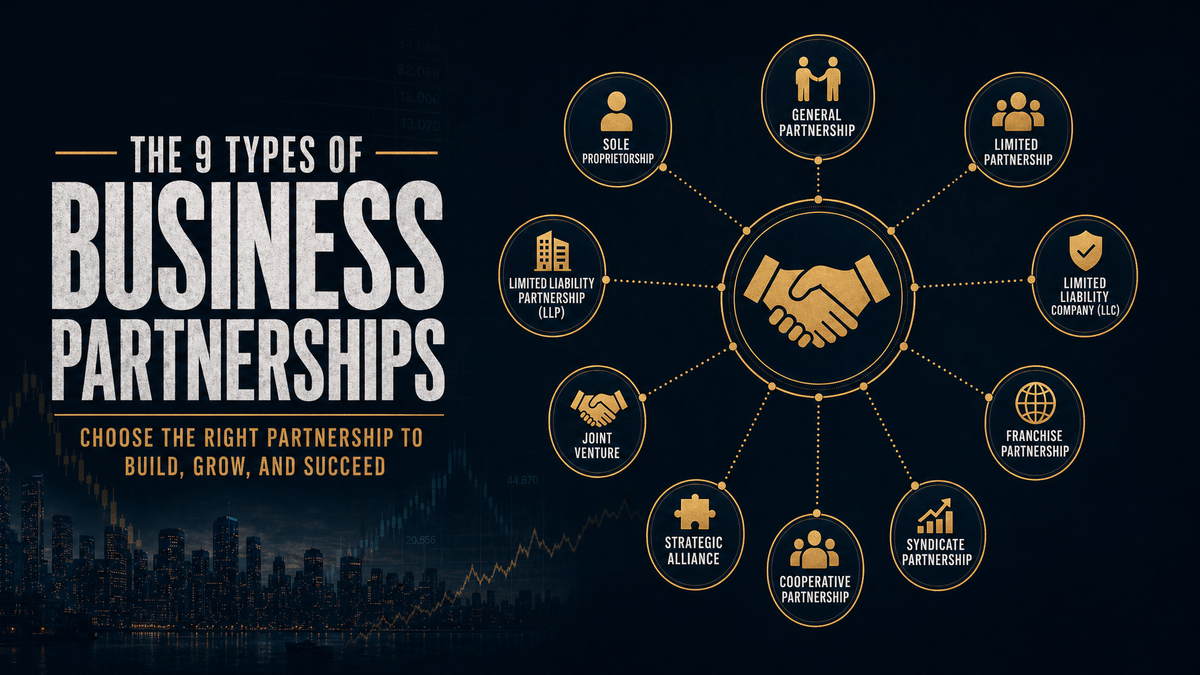 The 9 Types of Business Partnerships (And the One Your Competitors Are Using to Outgrow You)