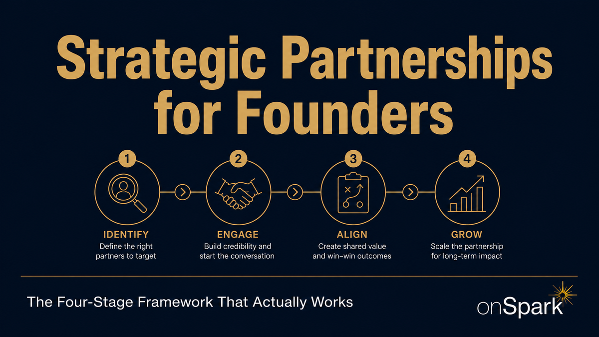 Strategic Partnerships for Founders: The Four-Stage Framework That Actually Works