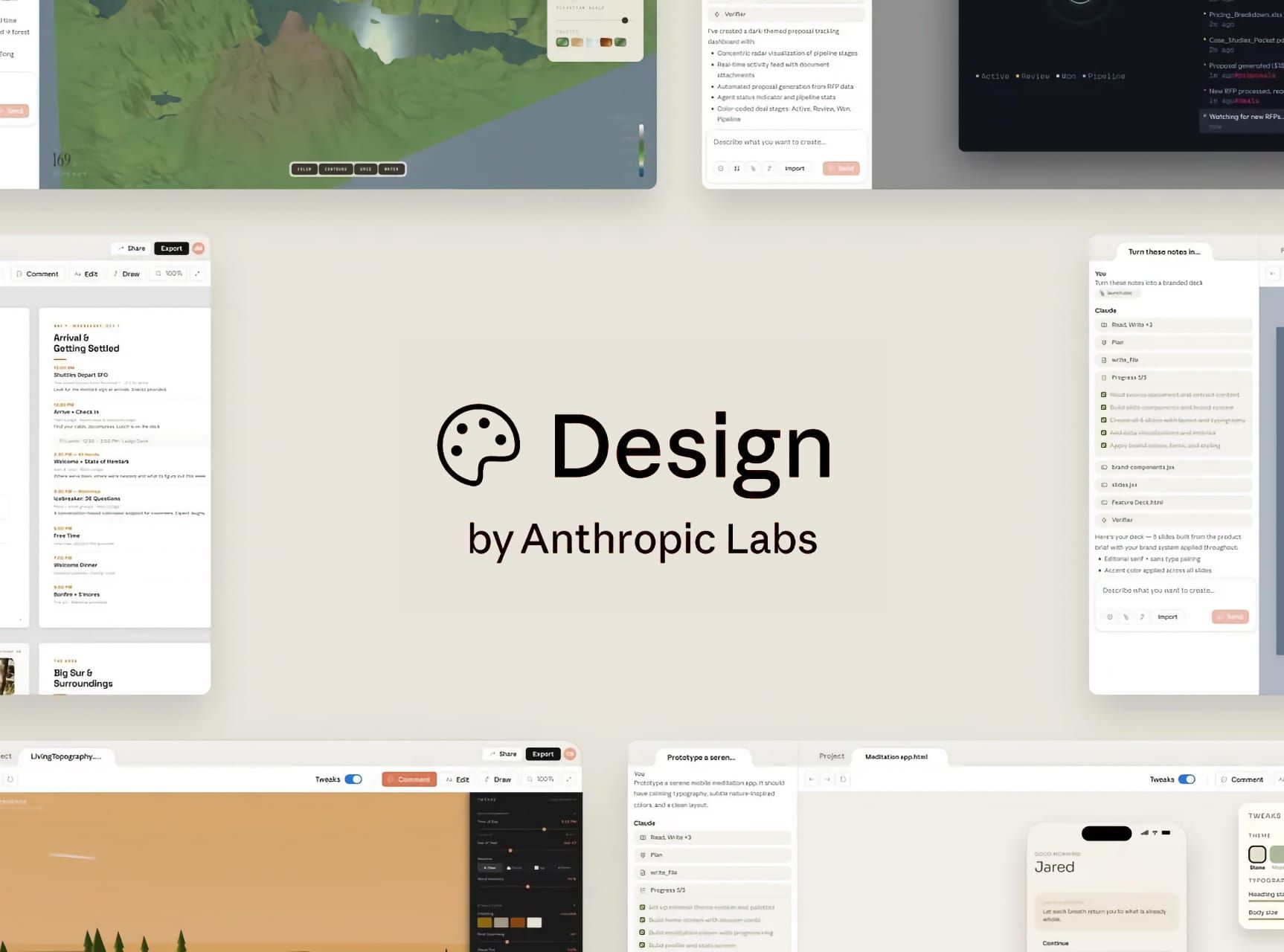 Claude Design von Anthropic Labs: Übersicht des KI-Tools für UI-Prototypen, Landingpages und Design-Systeme.