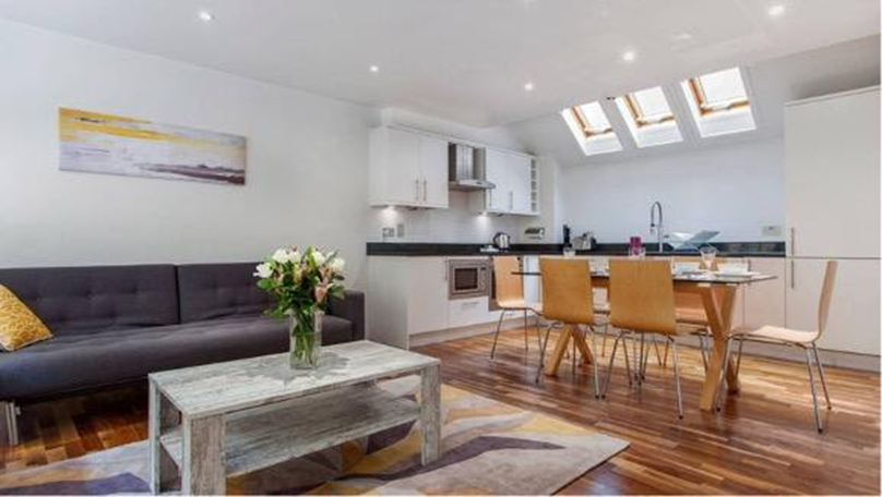 camden, salón cocina, amplio y espacioso, londres