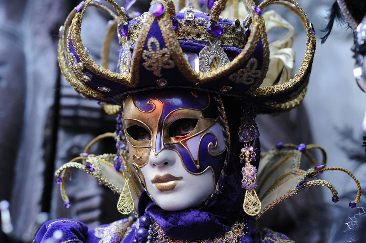 Carnaval, Venecia, Italia, Máscaras, Antifaz