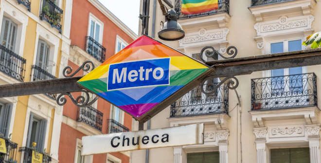 Metrô Chueca em Madri