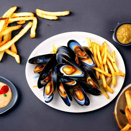 Recette belge de moules frites