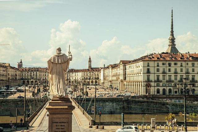 Place Vittorio à Turin
