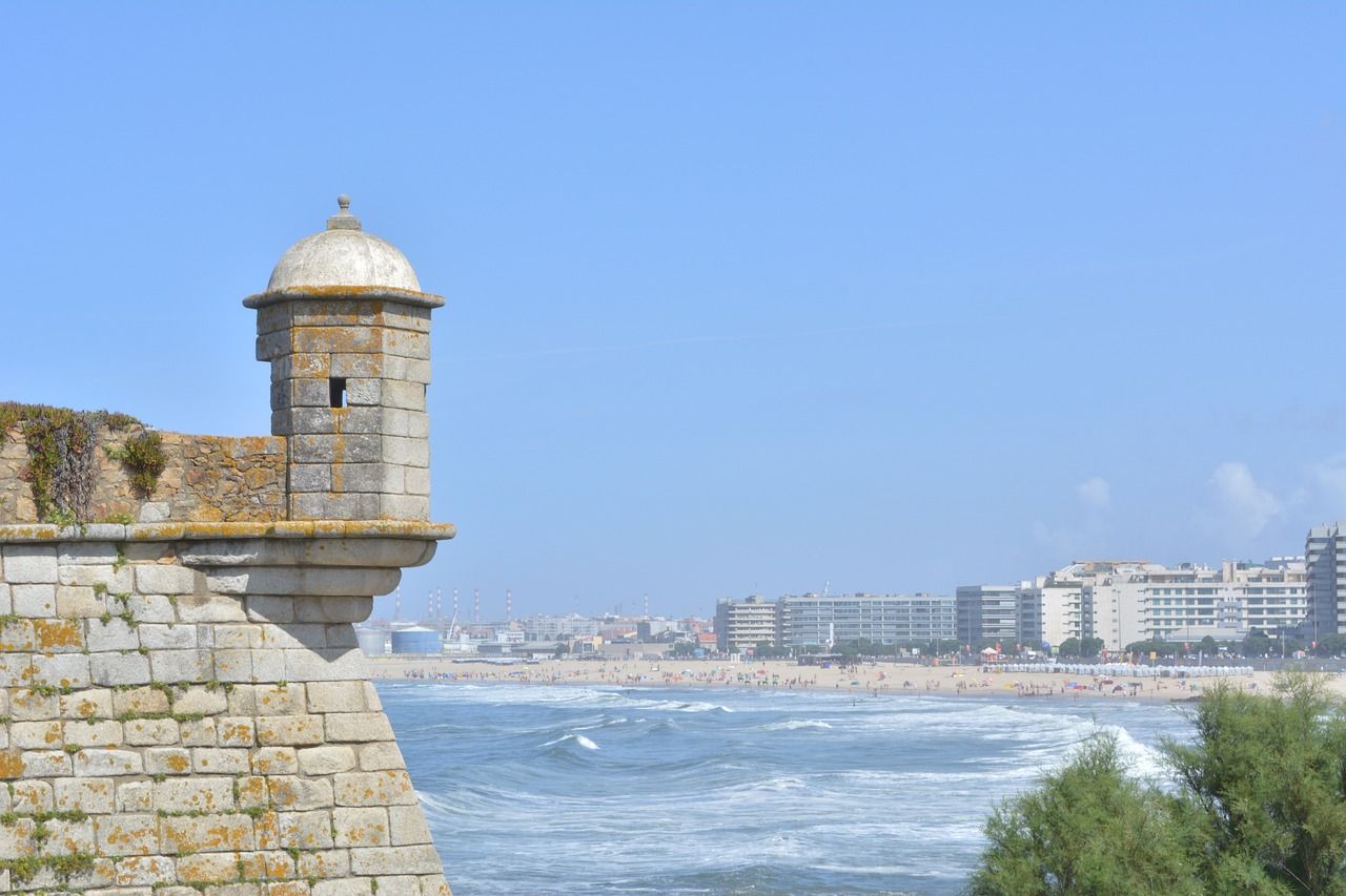 Spiaggia di Porto in una giornata di sole