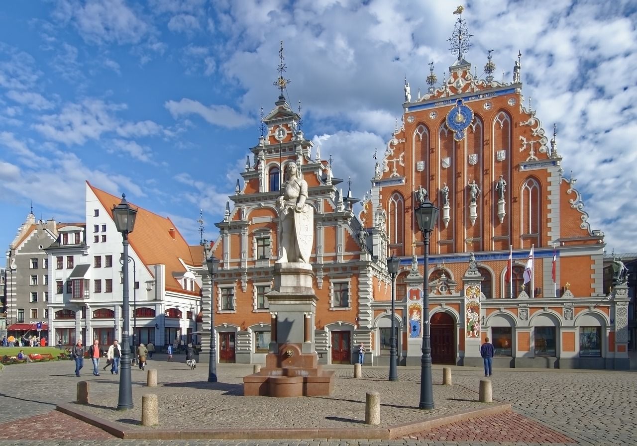 Place de l'hôtel de ville de Riga